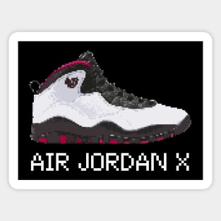 AJ X - Pixelated art Sticker